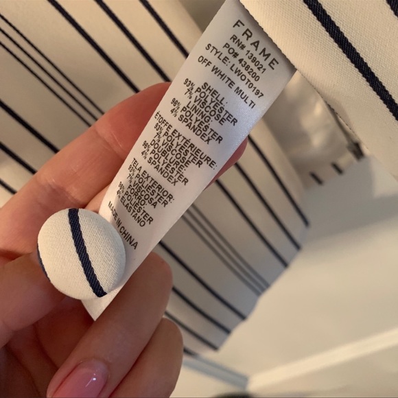 Frame multi striped blazer - Picture 4 of 7